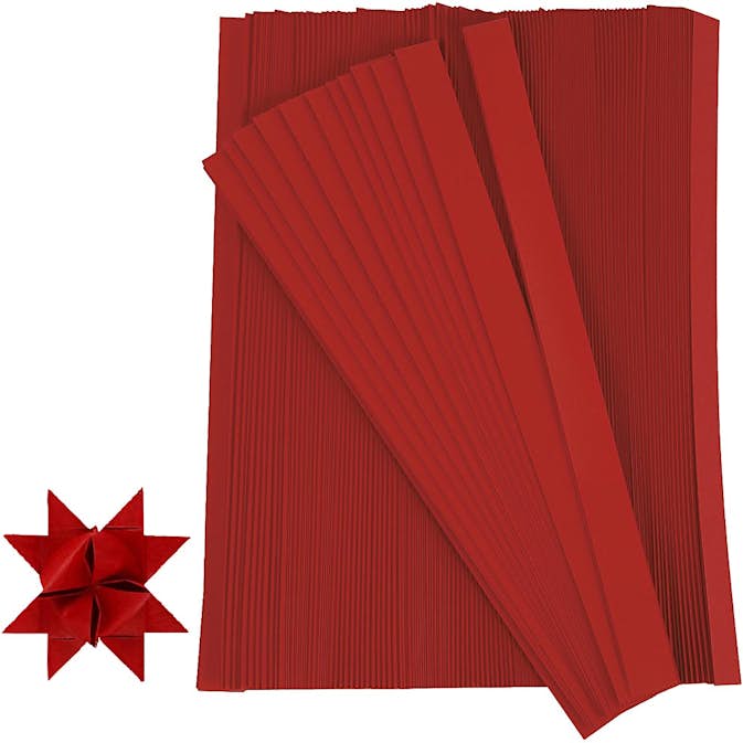 Stjernestrimler Creativ Company LxBxD 45x6,5x1,5 cm 500 Strimler/1 Pk