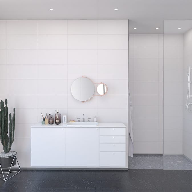 Baderomspanel Fibo 2094-6030 S White