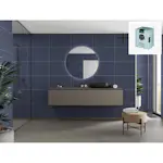 Baderomspanel Fibo 5230-M6040 Smokey Blue med Monteringsskruer