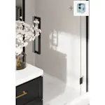 Baderomspanel Fibo 4001-M00 Terrazzoo Light med Monteringsskruer