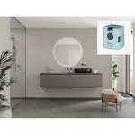 Baderomspanel Fibo 5200-M78 Warm Grey med Monteringsskruer