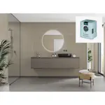 Baderomspanel Fibo 6233-M0830 Beige med Monteringsskruer