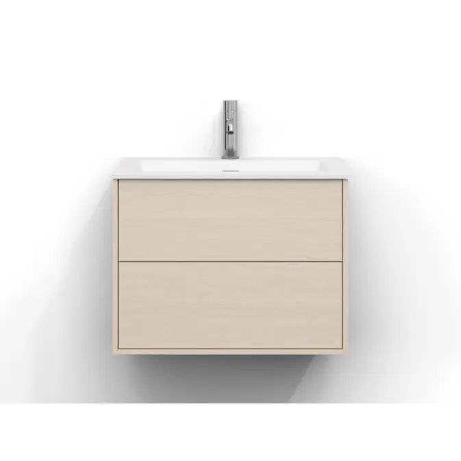 Tvättställsskåp Svedbergs Epos 60x45 med 2 Lådor