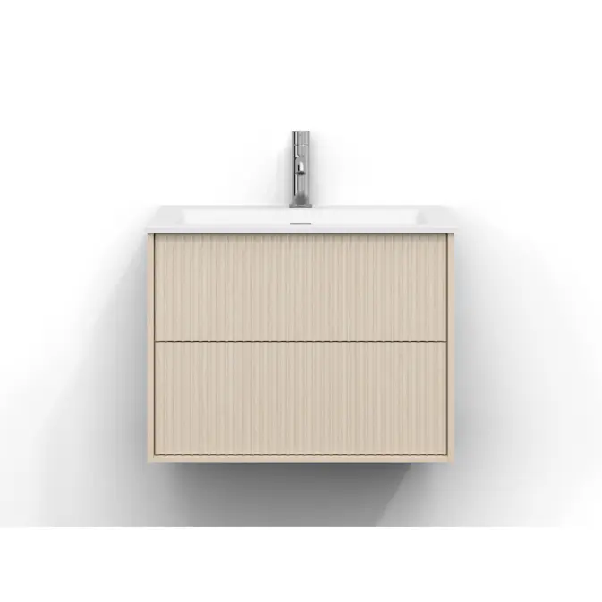 Tvättställsskåp Svedbergs Epos 60x45 med 2 Lådor