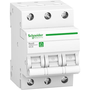 Dvergbryter Schneider Electric Resi9 3P