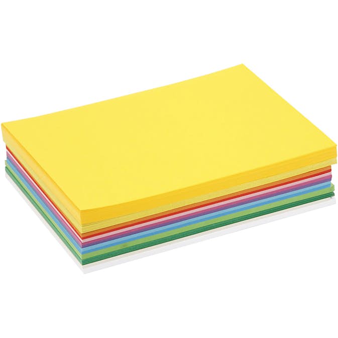 Vårpapp Creativ Company Ass Farger A5 148x210 mm 1 Pk