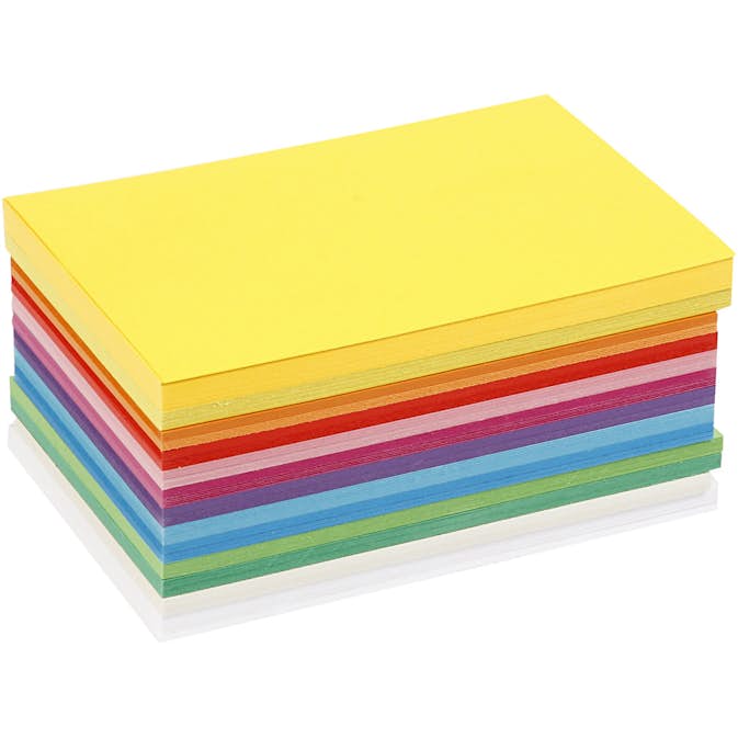 Vårpapp Creativ Company Ass Farger A6 105x148 mm 1 Pk