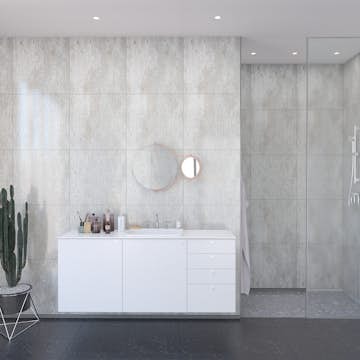 Baderomspanel Fibo 2204-LM6060 Cracked Cement