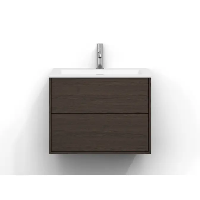 Tvättställsskåp Svedbergs Epos 60x45 med 2 Lådor