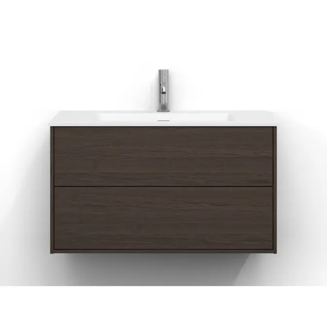 Tvättställsskåp Svedbergs Epos 80x45 med 2 Lådor