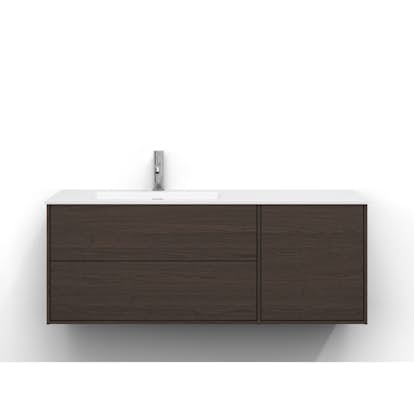 Tvättställsskåp Svedbergs Epos 120x45 med 2+1 Lådor