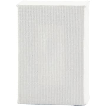 Mikrolerret Creativ Company Str 6x4x1 cm Hvit 2 Stk/1 Pk