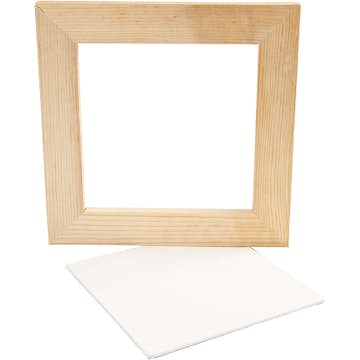 Treramme Creativ Company med Maleplate Furu