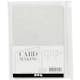 Kort Creativ Company og Konvolutt Glitter Kortstr 10,5x15 cm Konvstr 11,5x16,5 cm 4 sett/1 Pk