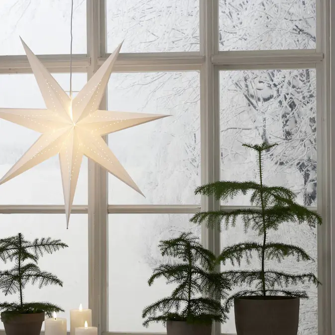 Adventstjerne Star Trading LYSA Papirstjerne