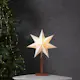 Adventstjerne på Fot Star Trading Karo