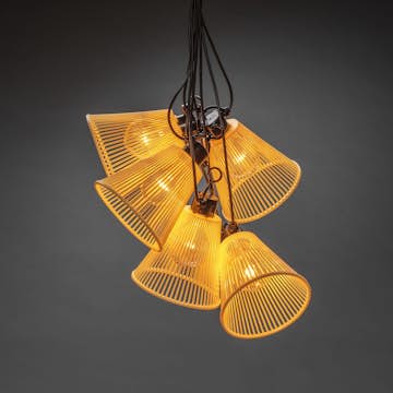 Startsett Gnosjö Konstsmide Lyslenke E27 10 Amber LED