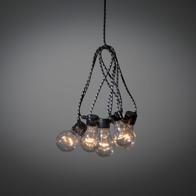 Lyslenke Gnosjö Konstsmide 10L Amber LED