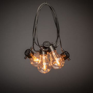 Lyslenke Gnosjö Konstsmide Amber V-form Utbyttbar LED 4,5 m