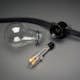 Lyslenke Gnosjö Konstsmide Amber M-form Utbyttbar LED 4,5 m