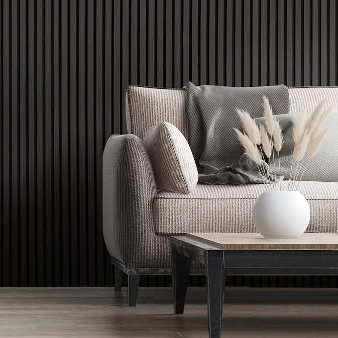 Akustikkpanel NQD Smartwall Sort Eik