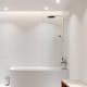 Takdusjsett Hansgrohe Pulsify S 260 1jet med Badekarbatteri