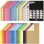 Rivekartong Creativ Company Color Bar Ass Farger A4 210x297 mm 250 g 1 Pk