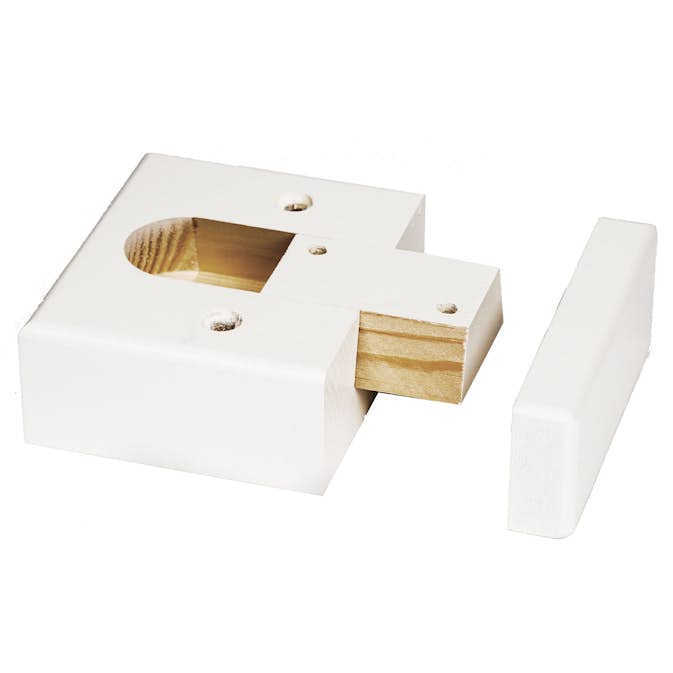 Tak og Gulvkloss Lundbergs Hvit