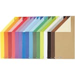 Color Bar Rivepapir Creativ Company A4 210x297 mm 16 Ass Ark/1 Förp Ensfarget