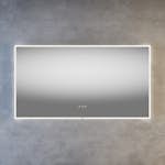 Speil Linn Bad Framjord med LED Lyskant