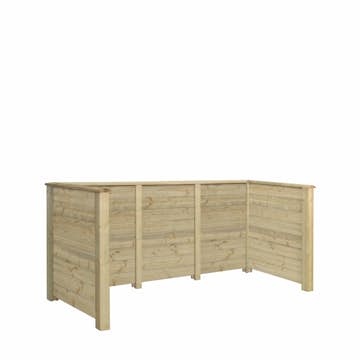 Renovasjonsskjul Klink Profil PLUS 294 x 108 cm PEFC
