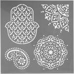 Stensil Creativ Company Etniske Motiv