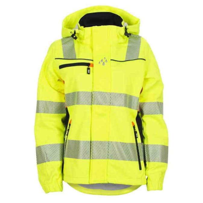 Softshelljakke BS Gjøvik HiVis Kl 3