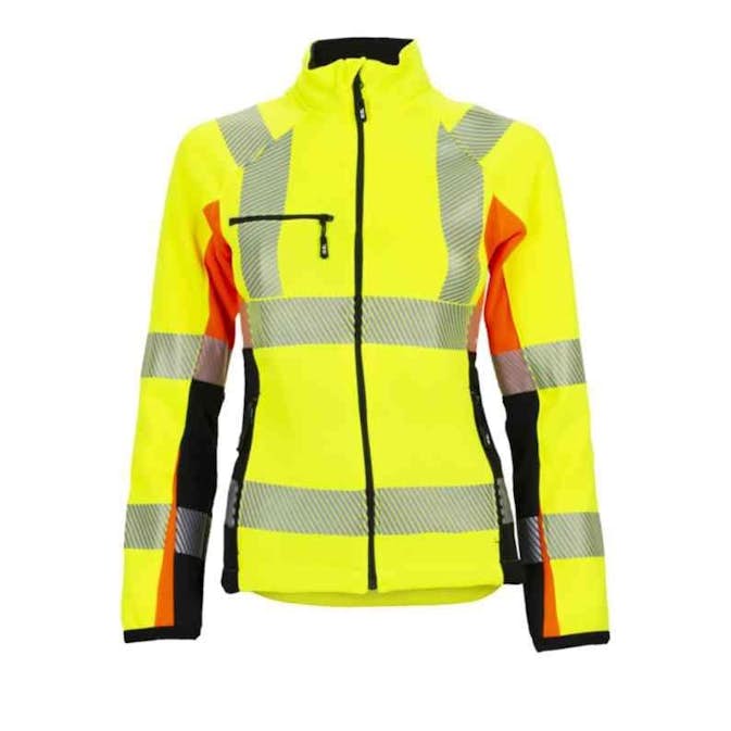 Fleecejakke BS Gjøvik HiVis Kl 2 Dame