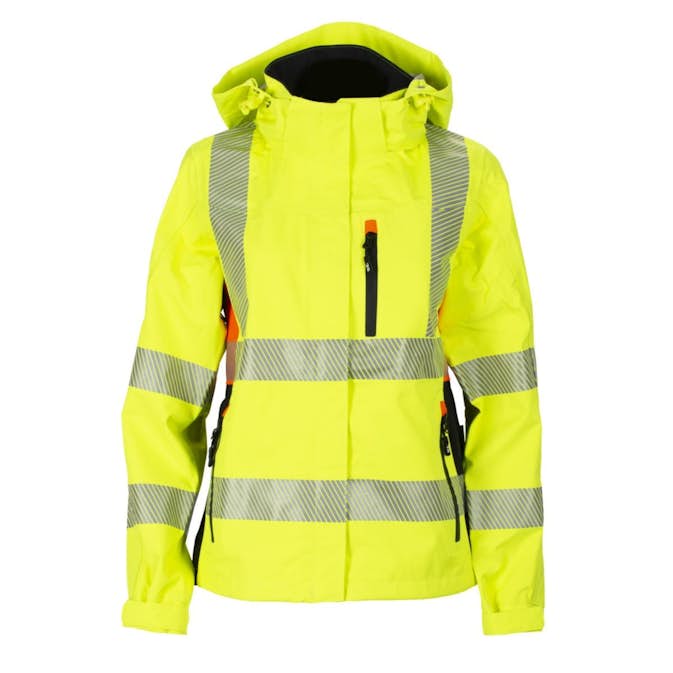 Skalljakke BS Gjøvik HiVis Kl 3 Dame