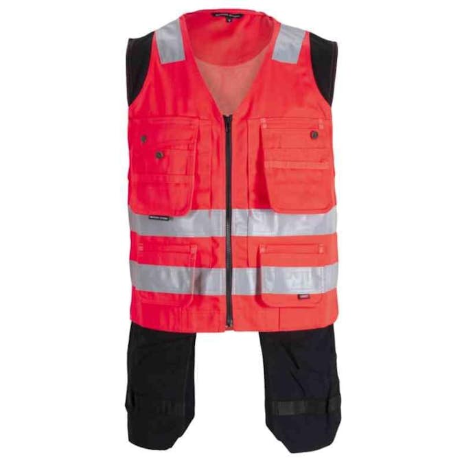 Håndverksvest BS Dokka HiVis Kl 1