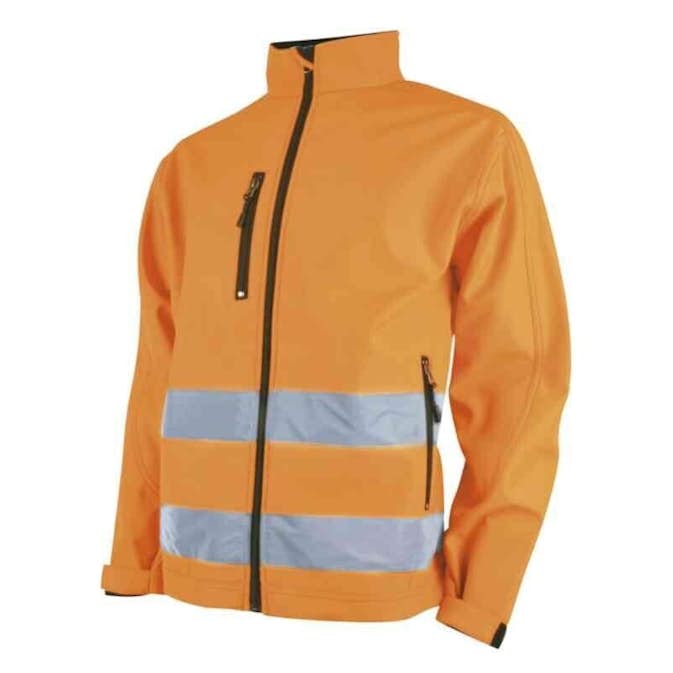 Softshelljakke YOU Lysekil HiVis kl.2