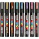 Tusj Creativ Company Posca Metallicfarger Nr Pc-5M Strek 2,5 mm 8 Stk/1 Pk
