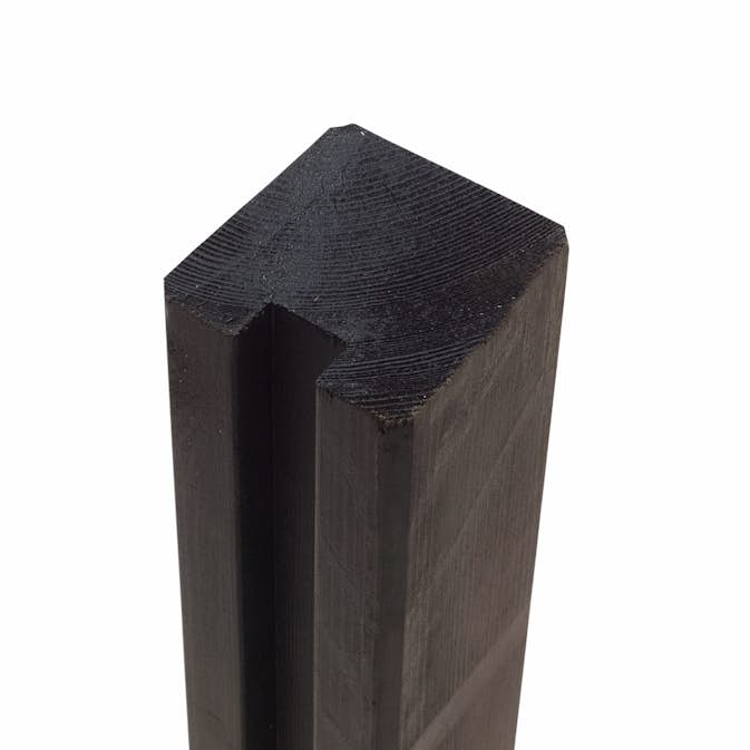 Profilstolpe PLUS Tverrkappet 188 cm med 1 Spor