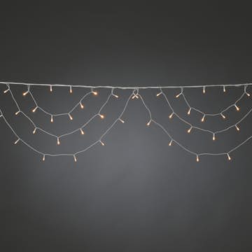 Istappskjede Gnosjö Konstsmide Buer 184L Amber LED