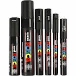 Tusj Creativ Company Posca Svart Strek 0,7-15 mm 6 Stk/1 Pk