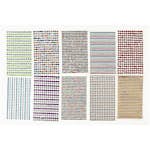 Klistremerker Creativ Company Rhinsten Ass Farger 16x95 cm 10 Sheets/1 Pk