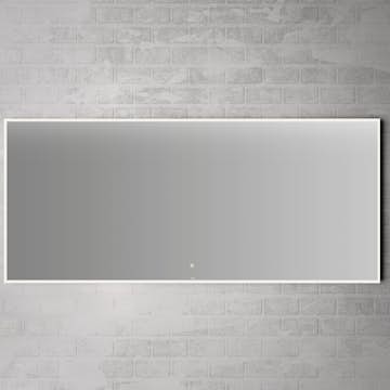 Speil Linn Bad Vange med Lysramme