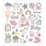 Klistremerker Creativ Company Baby Girl
