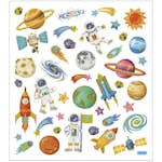 Klistremerker Creativ Company Verdensrommet 15x16,5 cm