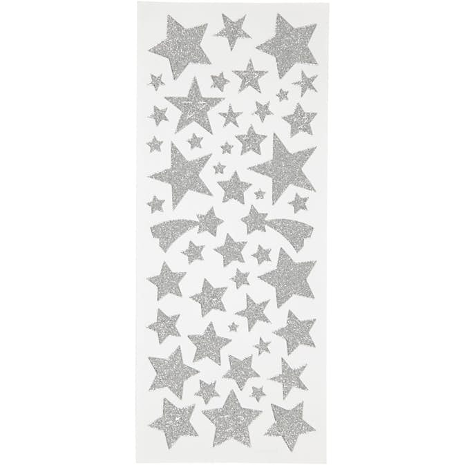 Stickers Creativ Company Glitter Stjerner 2 Stk