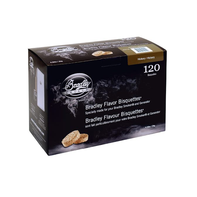 Briketter Bradley Hickory 120-pk