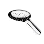 Hånddusj Habo Fuchsia 3-spray Krom