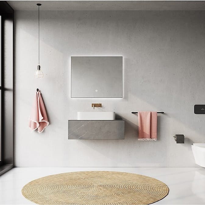 Servantskap Copenhagen Bath Skagen En Skuff med Benkeplate
