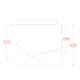 Vegghengt Toalett Lavabo File 2.0 Rimless